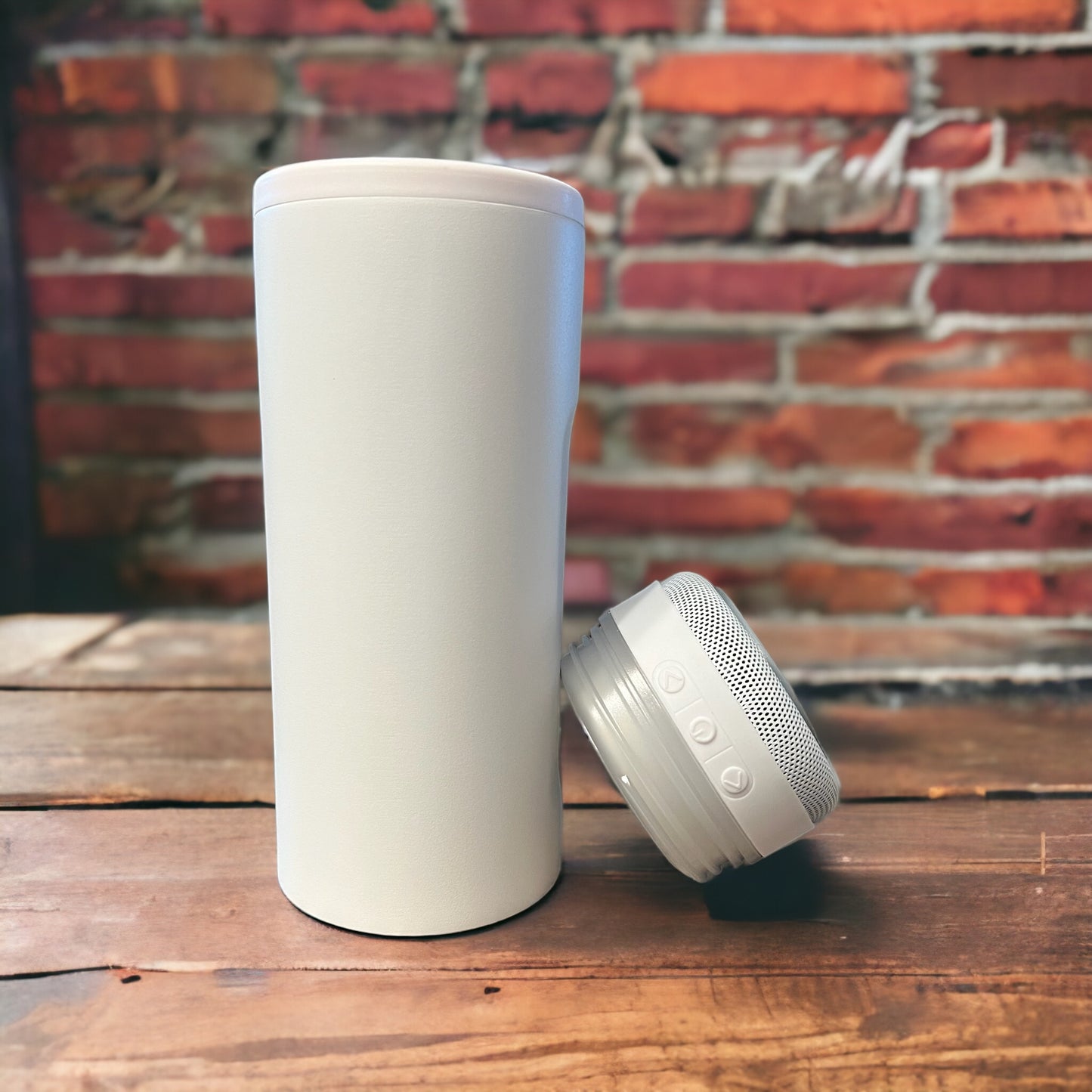 Custom Engraved Bump'n Brew (Matte White)