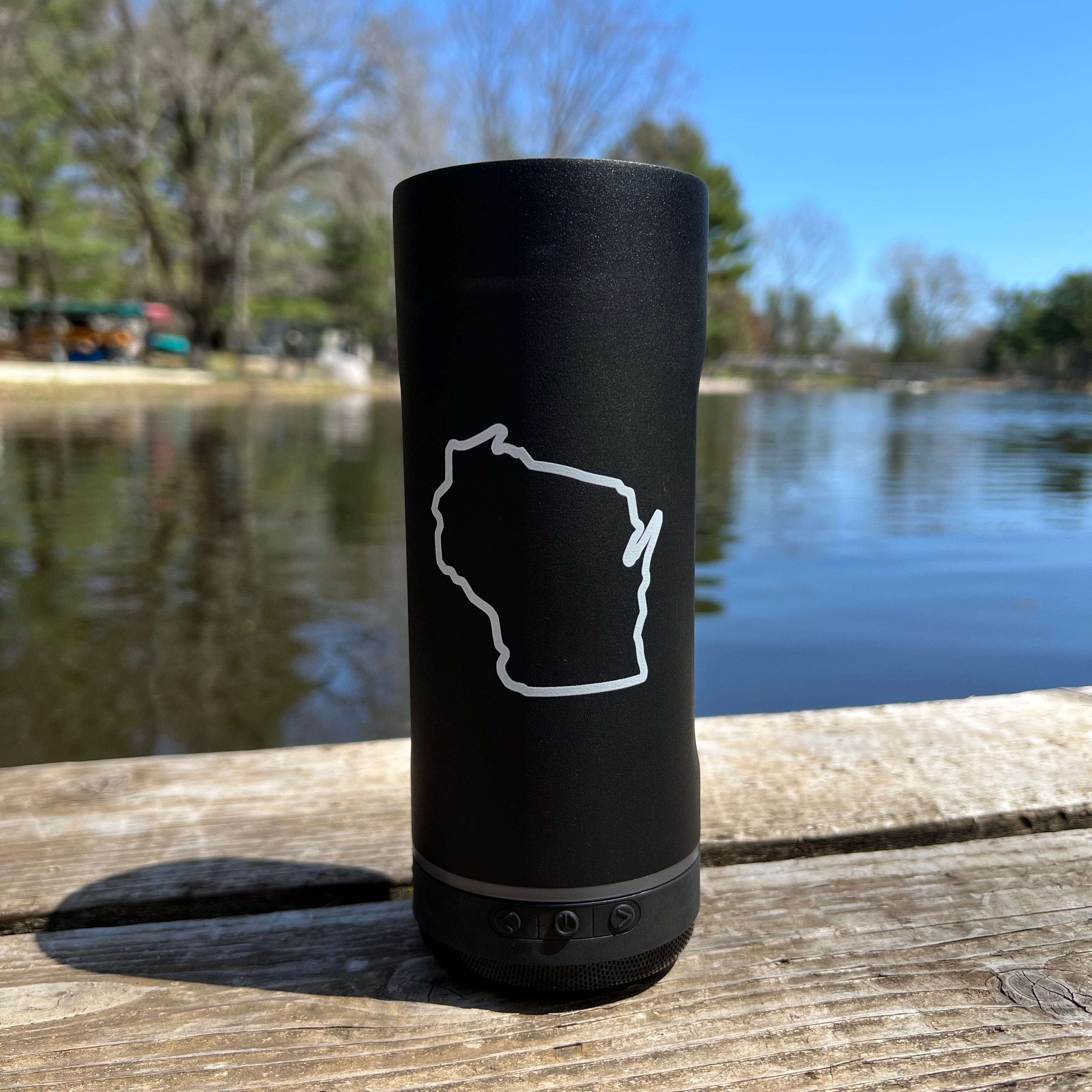 Bump'n Brew Koozie w/ Speaker – Sand Valley Golf Resort Shop