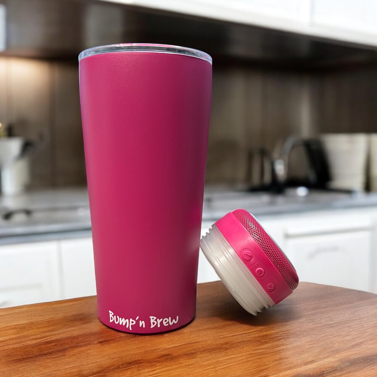 Bump'n Brew Tumbler - Hot Pink (16oz)