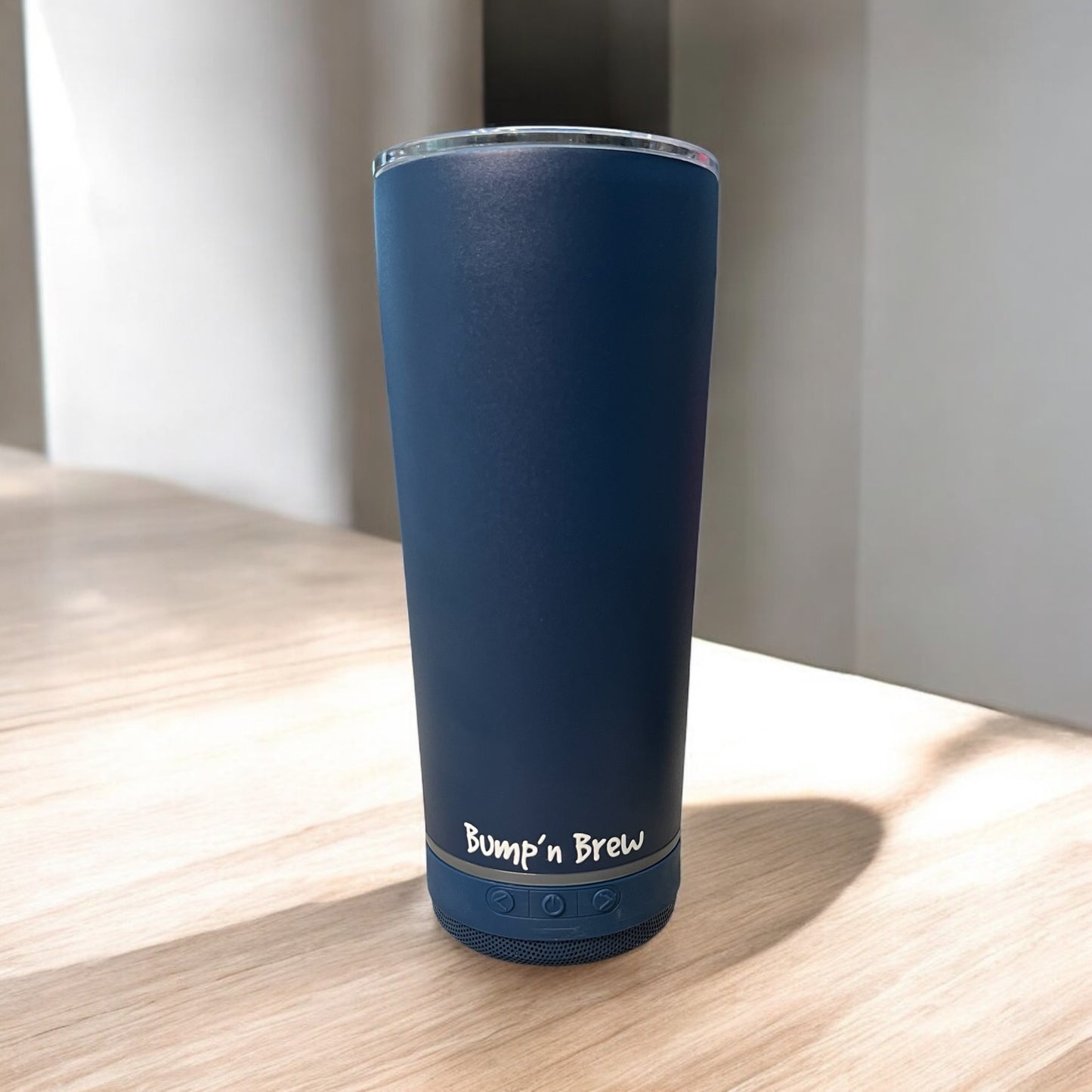 Bump'n Brew Tumbler - Navy Blue (16oz)