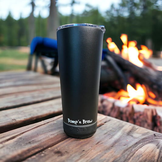 Bump'n Brew Tumbler - Matte Black (16oz)