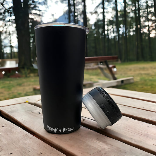 Bump'n Brew Tumbler - Matte Black (16oz)