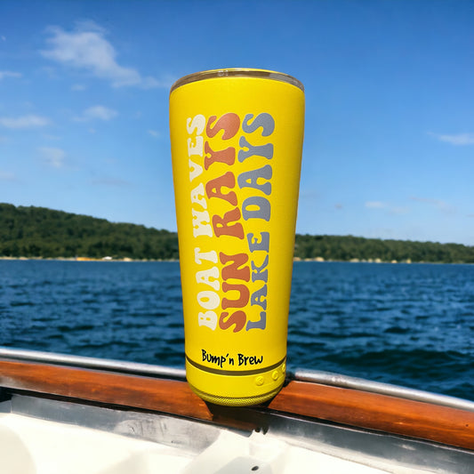 Sun Rays Bump'n Brew Tumbler (16oz) - Limited Edition